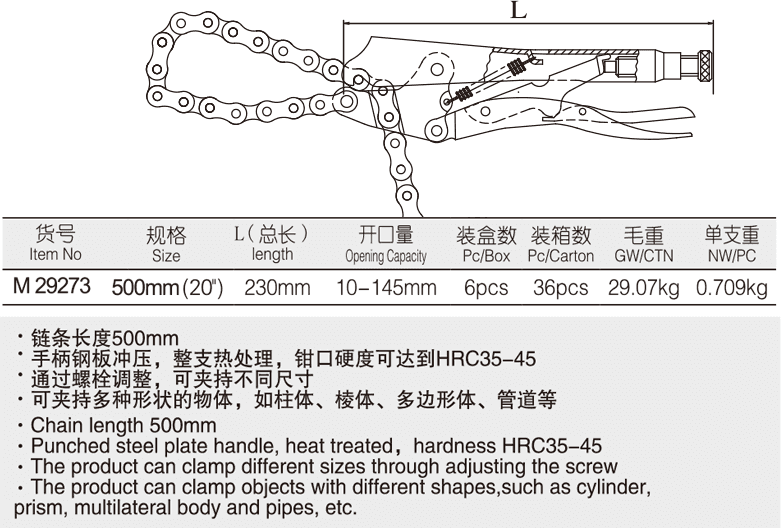 鏈條大力鉗(圖1)